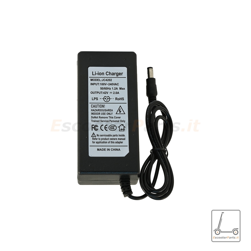 Carica Batteria 42V-2A DC 2.1 Comp. Vivo S2, S3, V25, V30, V35, Kugoo S1