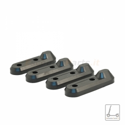 Set Copri Bulloni in Plastica Anteriori e Posteriori Vivo S2, S2 Max - Nero