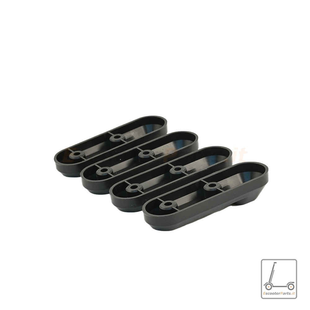 Set Copri Bulloni in Plastica Anteriori e Posteriori Vivo S2, S2 Max - Nero