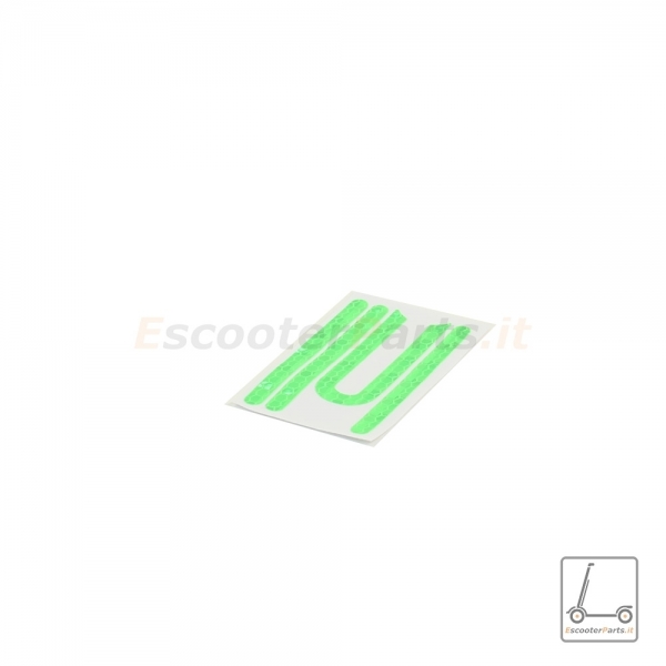 Adesivi Riflettenti Xiaomi M365, Pro - Verde Flow