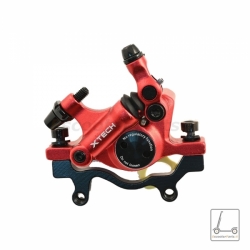 Pinza Freno Zoom X-Tech Semi-Idraulica - Rosso