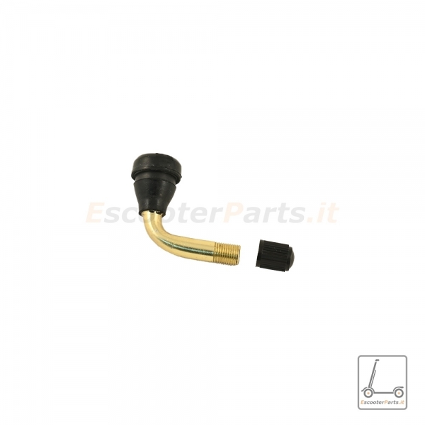 Valvola Tubeless Piegata 90° Large Size (PVR60) Valvola America.