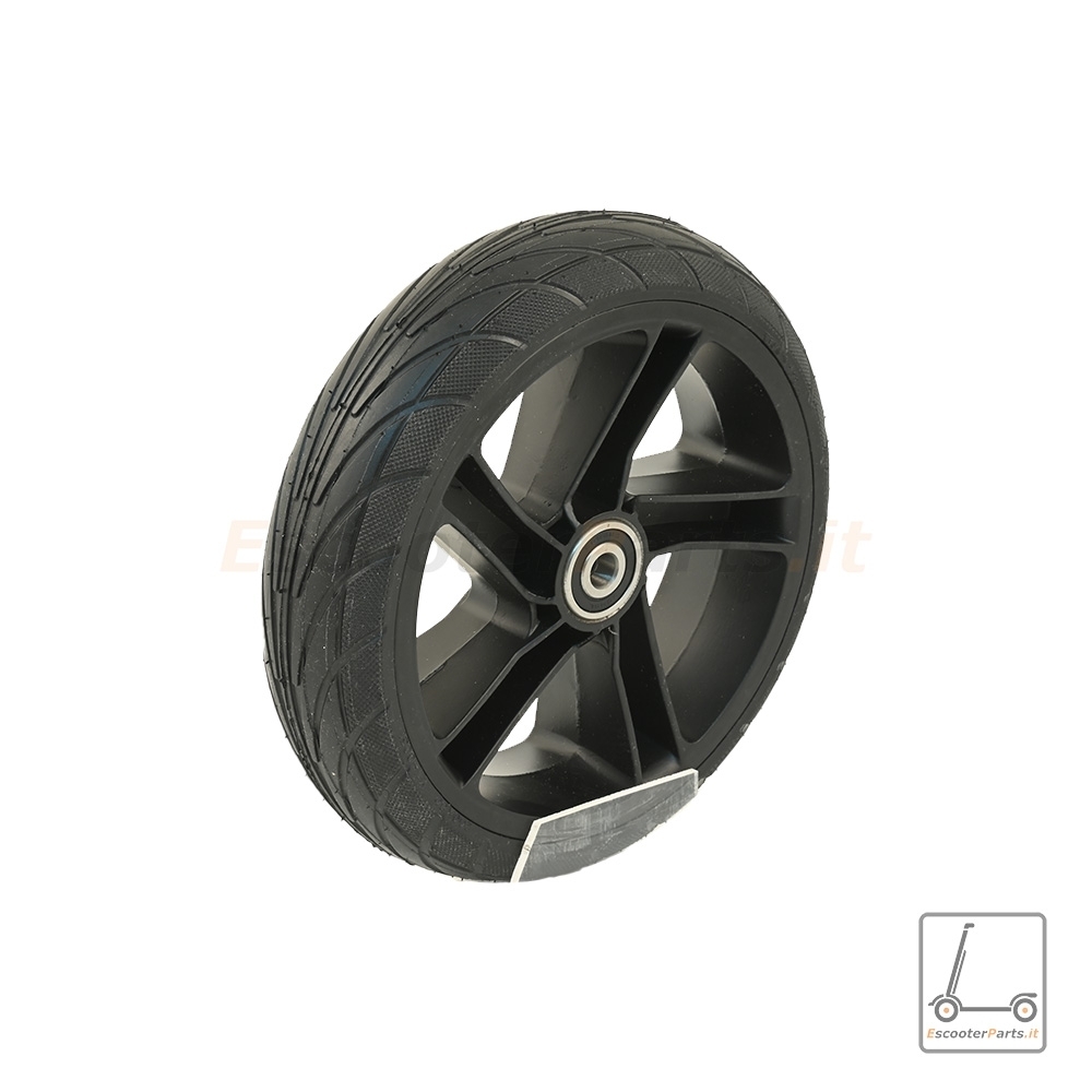 Ruota Post. + Cop. Solido 8X2.125 per Ninebot ES - Nero