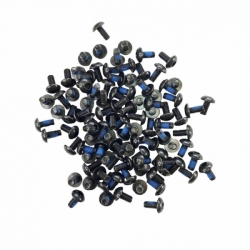 Kit 50 Viti in Acciaio a Testa Esagonale per Freni a Disco - Nero