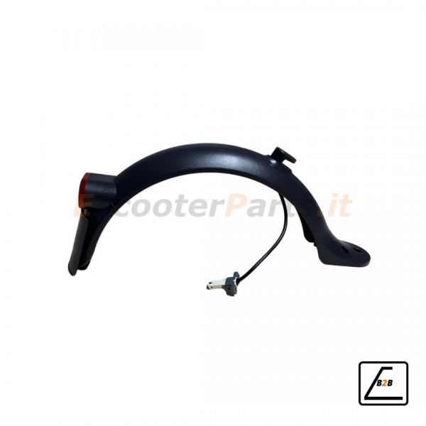 Kit Parafango Posteriore 3 Fori + Fanale Xiaomi Essential, 1S, Pro 2 - Nero