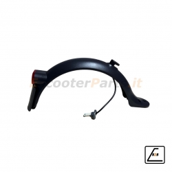 Kit Parafango Posteriore 3 Fori + Fanale Xiaomi Essential, 1S, Pro 2 - Nero