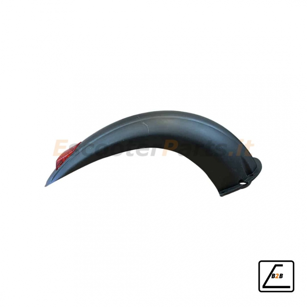 Parafango Posteriore + Fanale Led Posteriore Kugoo M4, M4 Pro - Nero/Rosso