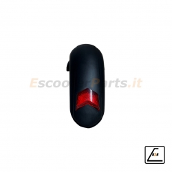 Parafango Posteriore + Fanale Led Posteriore Kugoo M4, M4 Pro - Nero/Rosso