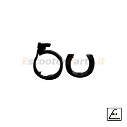 Set Anello Sicurezza + Sede per la Chiusura del Vivo S4 Sport - Nero