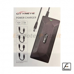 Carica Batteria 42V-2A Multi Plug City Neye Comp. Xiaomi, Ducati, Vivo, Kugoo