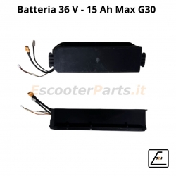 Batteria 15Ah 36V (550Wh) Compatibile per Ninebot Max G30 - Nero