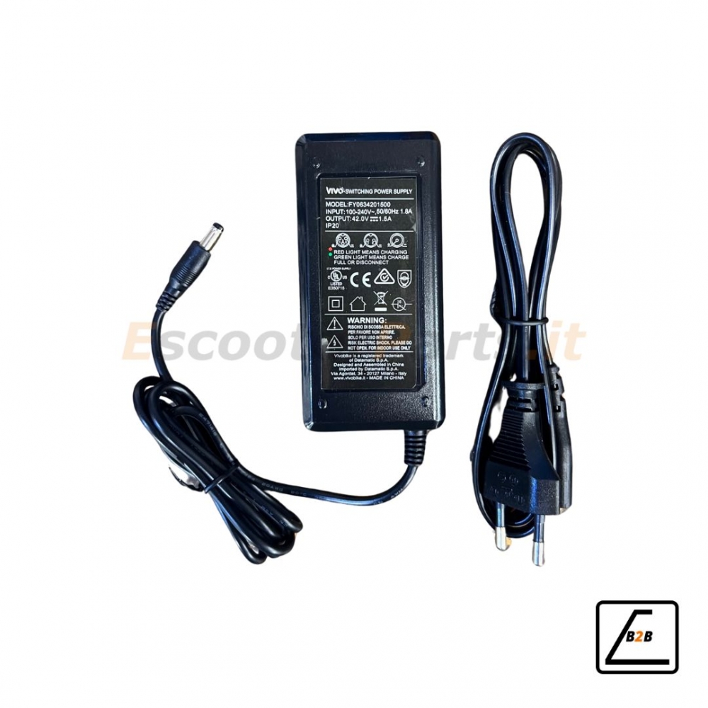 Carica Batteria 42V - 2 Ah Originale Vivo S2, S2 Max, S3/S3Max, S4,V25/V30, V35