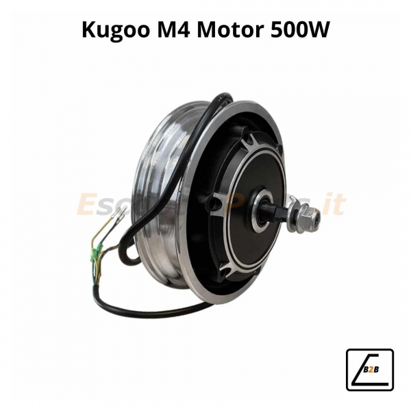 Ruota Motore Posteriore 48V 500W Kugoo M4 - Nero/Metal