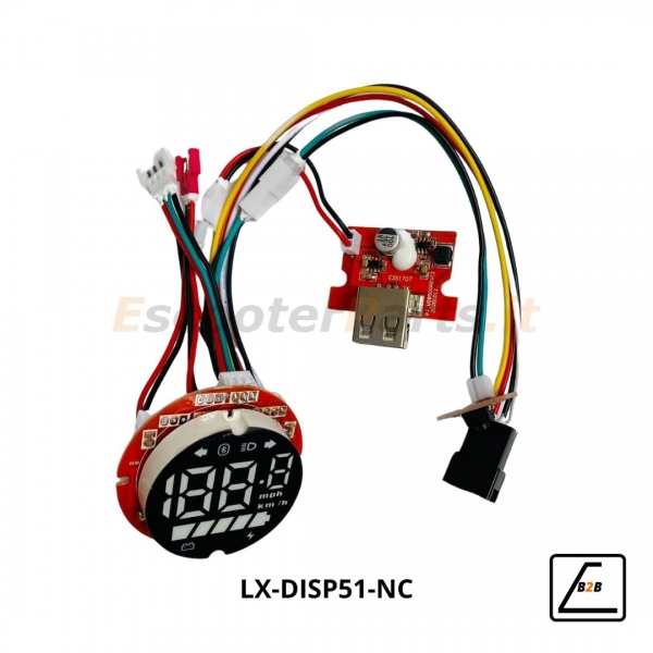 Display Digitale LeXgo S8 Light Up (Scheda Rossa) - No Color