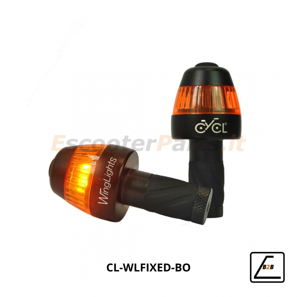 Set Frecce CYCL WL FIXED a Batteria CR2032 - Nero/Arancio