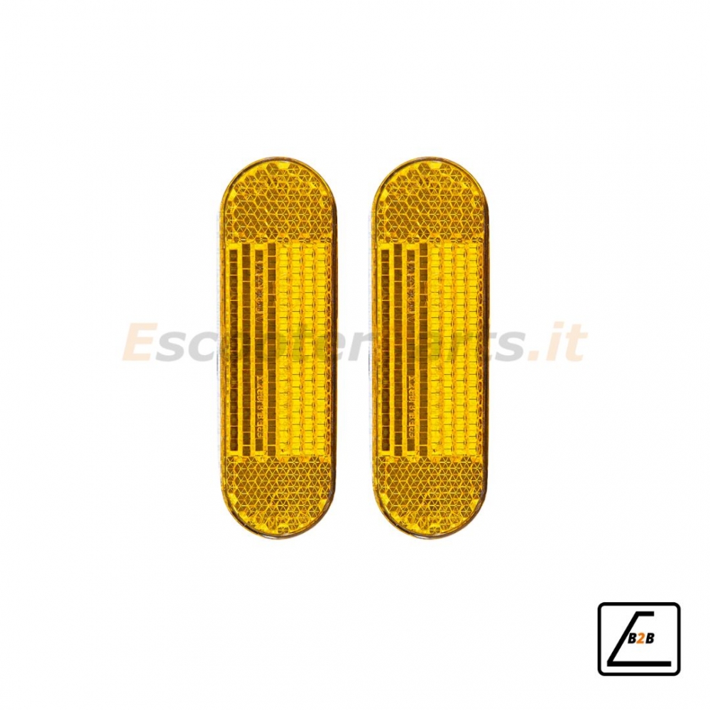 Coppia di Catarifrangenti Posteriori Laterali Vivo S4 Sport e V40 (2 Pezzi