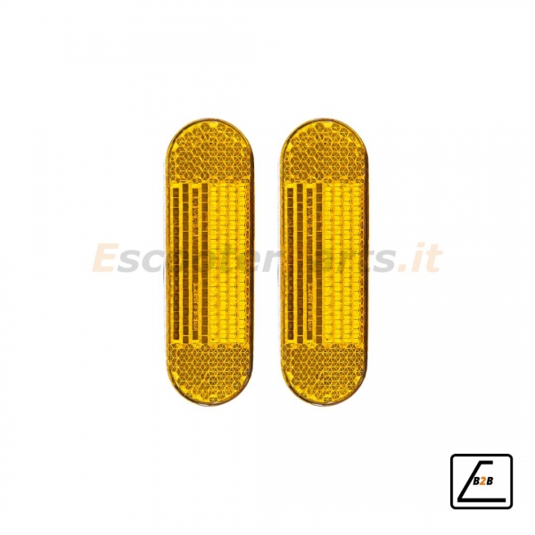 Coppia di Catarifrangenti Posteriori Laterali Vivo S4 Sport e V40 (2 Pezzi