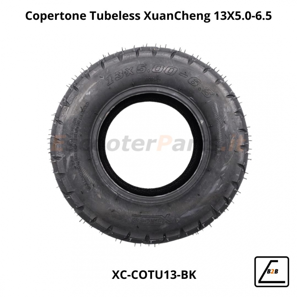 Copertone Tubeless 13X5.0-6.5 XuanCheng - Nero
