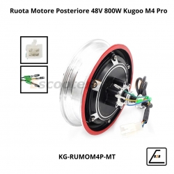 Ruota Motore Posteriore 48V 800W Kugoo M4 Pro - Nero/Metal
