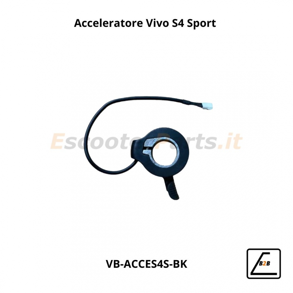 Acceleratore Vivo S4 Sport a foro aperto e connettore MX2 Piatto a 3 Pin