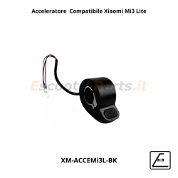Acceleratore Xiaomi Mi3 Lite, Mi4, Mi4 Lite Compatibile - Nero