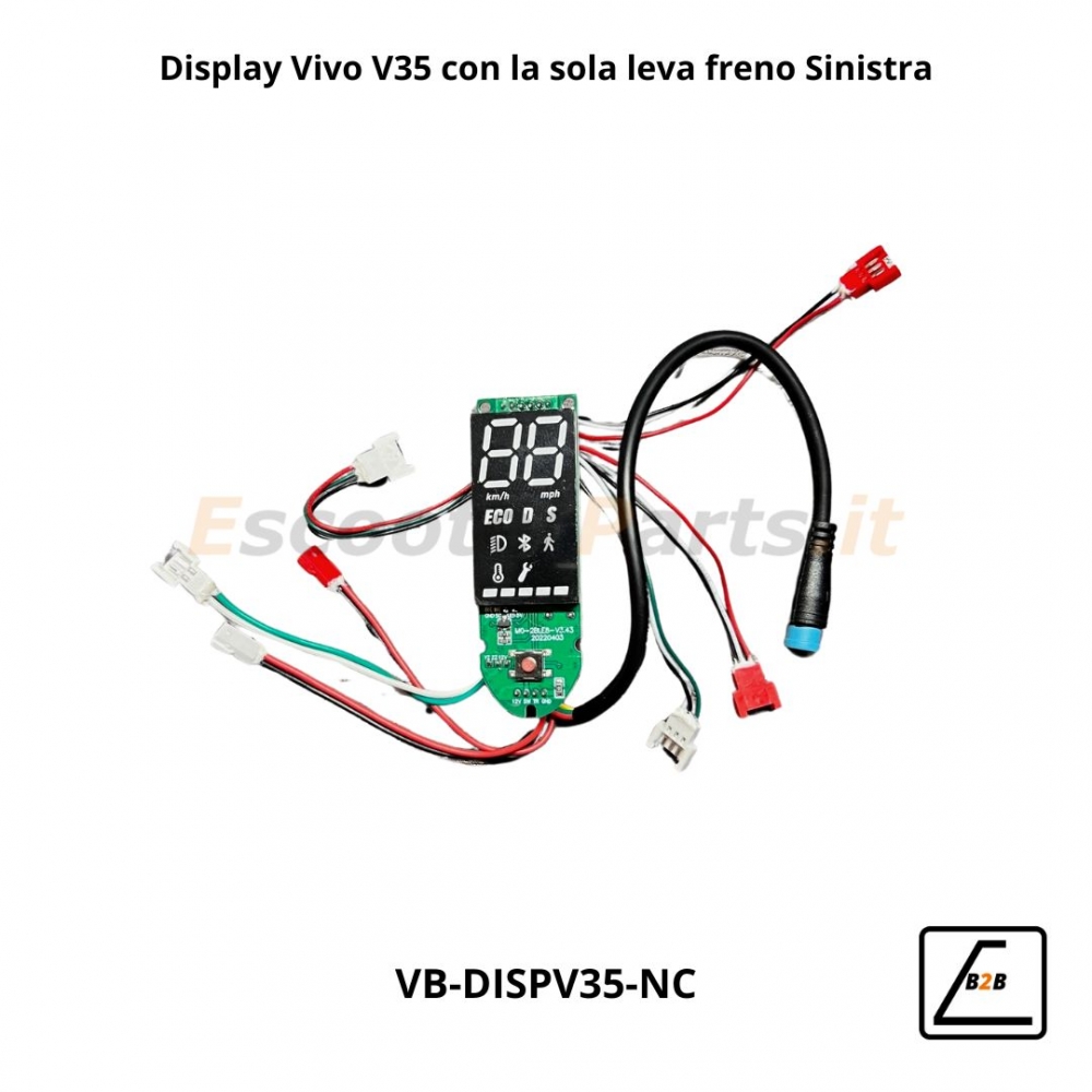 Display Vivo V35 con una sola leva freno -  (V-1LCDV35) No Color