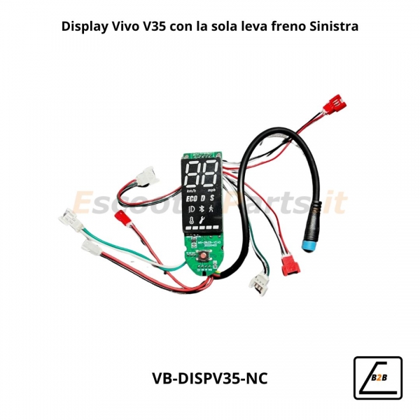 Display Vivo V35 con una sola leva freno -  (V-1LCDV35) No Color