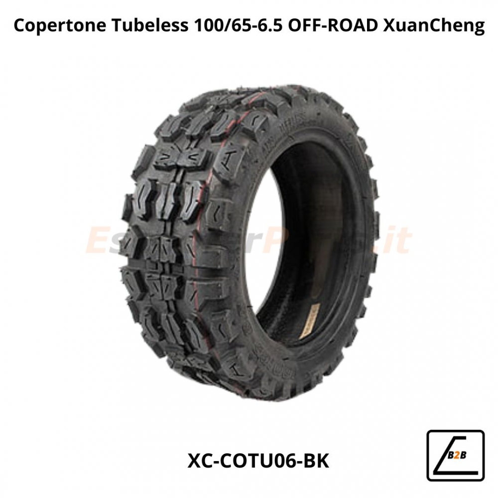 Copertone Tubeless 100/65-6.5 Semi OFF-ROAD XuanCheng - Ulip (PQT)