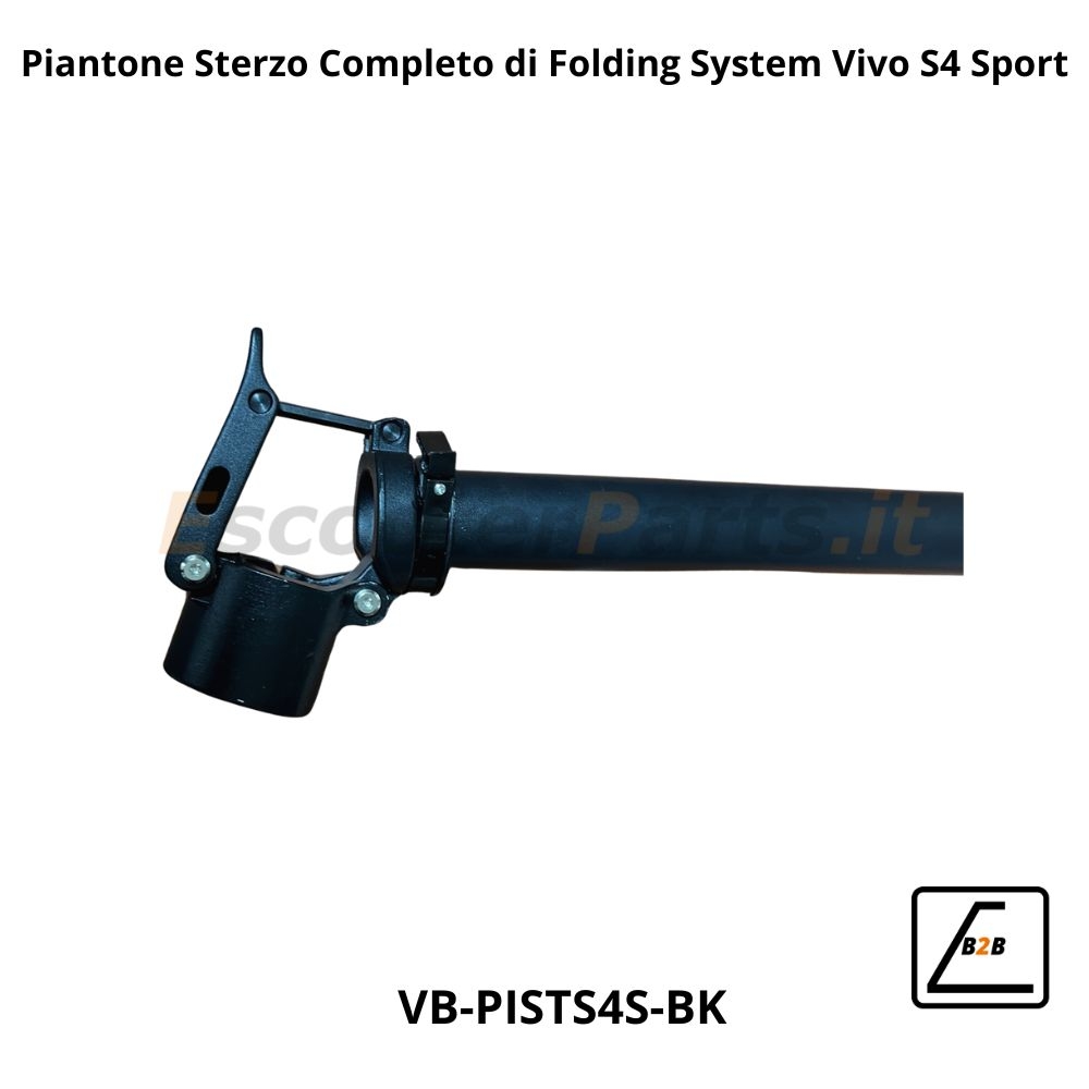 Piantone Sterzo Completo di Folding System Vivo S4 Sport - Nero