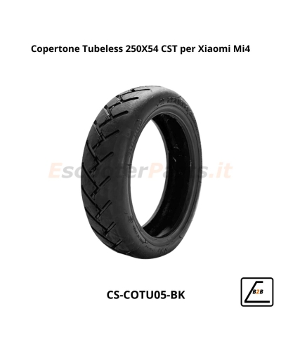 Copertone Tubeless 250x54 CST - ULIP - XuanCheng per Xiaomi Mi4 e Simili - Nero