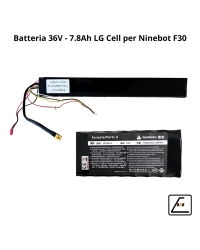 Batteria 7,8 Ah 36V LG Cell 18/650 Comp. Ninebot F30-F40-D38 - Nero