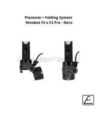 Piantone + Folding System Originale Ninebot F2 e F2 Pro - Nero