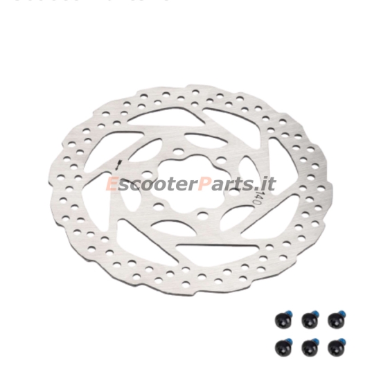 Disco Freno 140 mm 6 Fori a Margherita Comp.- Kugoo M4-M4 Pro KuKirin G2 Pro