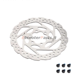 Disco Freno 140 mm 6 Fori a Margherita Comp.- Kugoo M4-M4 Pro KuKirin G2 Pro