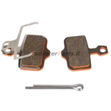 Set Pastiglie Freno per Ducati Scrambler Cross-E, Zero 10x, 11x, Vsett 10+