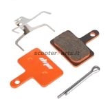 Set Pastiglie Freno per Shimano, Tektro, Zoom e Simili Mescola Semi-Metalica