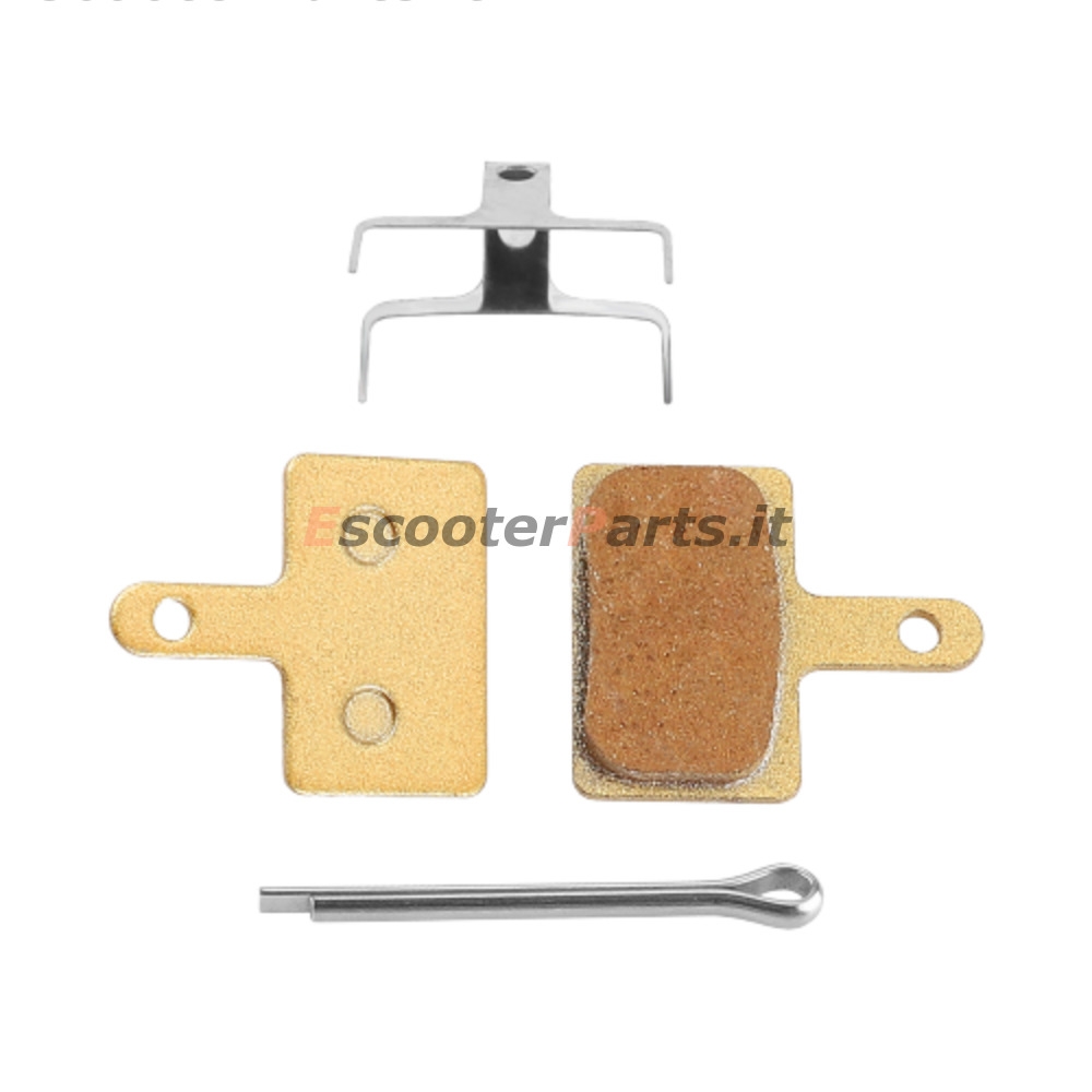 Set Pastiglie Freno per Shimano, Tektro, Zoom e Simili Mescola Semi-Metalica