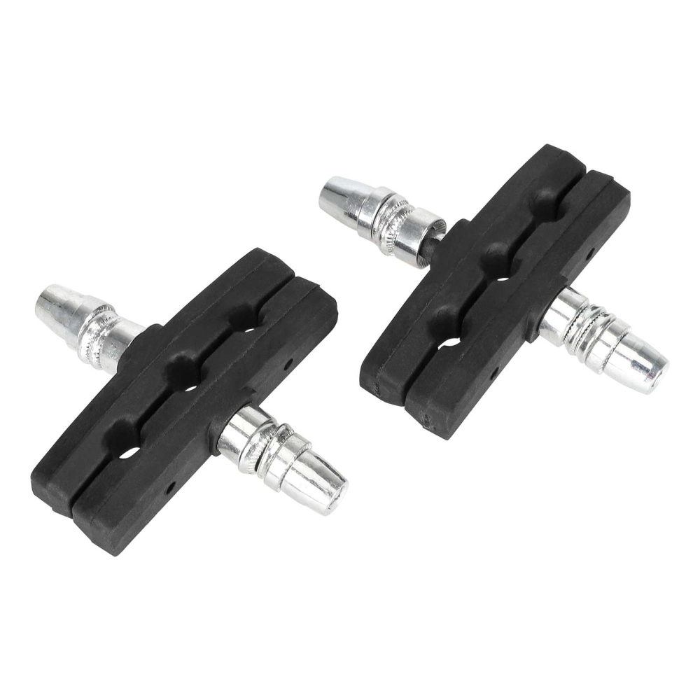 Set 4 Pezzi, 2 Coppie di Pattini Freno V-Brake da 70 mm per City Bike e MTB