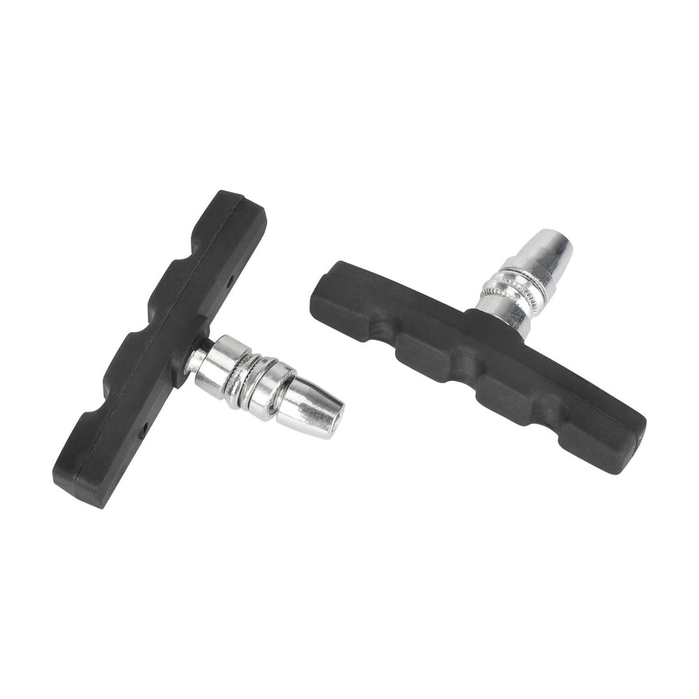 Set 4 Pezzi, 2 Coppie di Pattini Freno V-Brake da 70 mm per City Bike e MTB