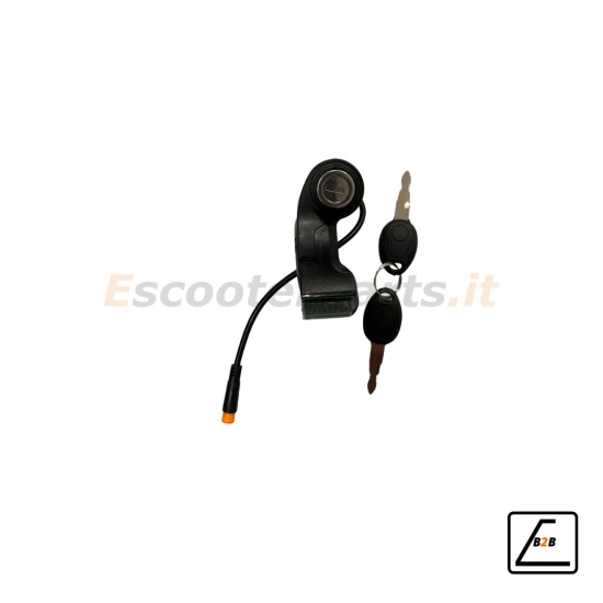 Chiave di Accens. con Voltimetro KuKirin G2 Pro, G2 Max Connet. Imp.. a 3 Pin